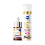 LUMINOUS630 Aydınlatıcı ve Leke Karşıtı Cilt Bakım Seti, SPF50 Yüz Güneş Kremi 40ML, Serum 15ML - Option-1