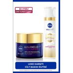 Luminous630 Koyu Leke Karşıtı Gündüz Yüz Kremi 40ml Spf50 Ve Gece Kremi 50ml, Cilt Tonu Eşitle