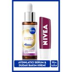Luminous630 Skin Glow Anında Aydınlatıcı Serum 30ml ve Böğürtlen Nemlendirici Dudak Bakım Kremi4,8gr