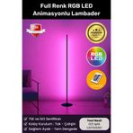 luminow Yeni Nesil Full Renk Led Rgb Stick Animasyonlu Uzaktan Kumandalı Aydınlatma Sistemi Köşe Lambader