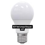 luminza tasarım Led Ampul Beyaz Renk 9 Watt Tasarruflu 1 adet