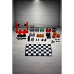 lumix3d 1/64 Ölçek Mini Garaj Diorama Aksesuar Seti – 36 Parça (Araçlar Dahil Değildir)