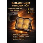 LUMIXA ENERJİ 200 WATT SOLAR LED 4 FARKLI IŞIK MODU (GÜNEŞ IŞIĞI İLE ŞARJ)