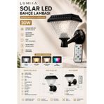 Lumixa Enerji 30 W Set Üstü Güneş Enerjili Solar Aplik Modelleri - L DUVAR TİPİ