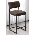 Lumodi Mobilya Retro Bar Sandalyesi Ada Mutfak Sandalyesi Bar Taburesi Mutfak Sandalyesi 65 cm - Kahve