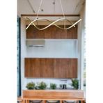 Lumora Eskitme Renk Beyaz Ledli Cafe Mutfak Salon 2 Li Led Avize Eskitme