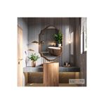 lumora mirror design Zayne Modern Bronz Boyalı MDF Çerçeveli Dekoratif Ayna