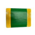 LUMSGN Yorgunluk Önleyici Sürücü Paspası, Yumuşak ve Sağlam Süngerden Ergonomik Paspaslar, Endüstriyel ve Ticari Çalışmalar için Kaymaz Su Geçirmez Halı (Yeşil 160 x 120 x 2 cm)