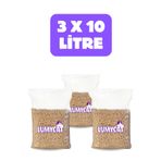 LUMYCAT %100 Doğal Çam Peleti Kedi Kumu 30lt Tozsuz 3X10 LİTRE