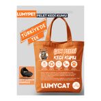 LUMYCAT Kedi Kumu - Aktif Karbon Granüllü Çam Peleti, Doğal, Tozsuz, Çam Kokulu, 10 Litre - Premium Kalite