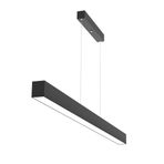 Luna / 100 cm/Sarkıt Avize / 3 Renk Işık/Antrasit Gövde