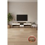 Luna 3 Çekmeceli Tek Raflı Tv Ünitesi 220CM - Çam/aytaşı Modern Tasarım