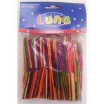 Luna Ahşap Renkli Maket / Kibrit Çöpleri 1000'LI Paket