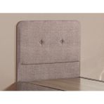 Luna Baza ve Başlık Seti - 100x200 cm Tek Kişilik Kumaş Baza Seti - 100 x 200 cm - Bej