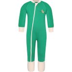 Luna di Cotone 1.0 Tog %100 Organik Pamuklu Uyku Tulumu - 2 - 3 Yaş - Çam Yeşili