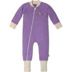 Luna di Cotone 1.0 Tog %100 Organik Pamuklu Uyku Tulumu - Lila - 1 - 2 Yaş