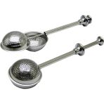 Luna Ev Top Hazneli Metal Bitki Çay Süzgeç (4490)