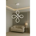 Luna Lighting Yonca Modeli 2025 Collection Salon Mutfak Banyo Yatak Çocuk Odası Modern LED Avize - Beyaz