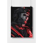Luna Marissa Call Of Duty Ghost Oyun Poster Çerçevesiz Duvar Posteri