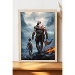 Luna Marissa God Of War Poster - Çerçevesiz Parlak Kağıt Oyun Posteri
