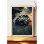 Luna Marissa Mercedes Poster - Çerçevesiz Parlak Kağıt Araba Posteri