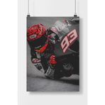 Luna Marissa SüperSport Motor Sürücü 1 Poster Çerçevesiz Duvar Posteri