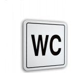 Luna Pvc Elegan Yazı Wc 12 x 12 cm