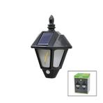 Lunaev 2 Pcs Solar - Güneş Enerjili Duvar Lambası Cob LED Sensörlü= 3 Mod Fonksiyon Bahçe-Balkon-Sokak Pt-2981