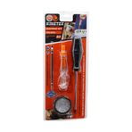 Lunaev 4PCS Tornavida - Çok Amaçlı Set Tornavida - Kontrol Kalem - 2'si 1 Arada Uç - Elektrik Bant