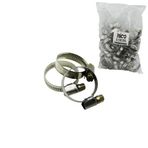 Lunaev 50 Adet 20-32 mm Metal Hortum Kelepçe Tork Ayarlı - Ayarlanabilir Klips