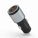 Lunaev Araç İçi Çakmaklığa TakılanType-C ve USB Girişli 2 Portlu Hızlı Şarj Adaptörü