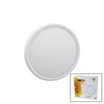 Lunaev Nisaluce Epl-24SÜ 24 W Beyaz Metal Kasa Sıva Üstü Yuvarlak LED Slim Panel 1680LM BEYAZ=6500K