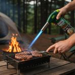 Lunaev Outdoor Kamp, Piknik ve Tamir İşleri İçin Kamp Gazı Seti – Taşınabilir Pürmüz Alev Tabancası ve Yüksek Performanslı Gaz Kartuşu