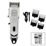 Lunaev USB ŞARJLI - DİJİTAL GÖSTERGE SAÇ - SAKAL KESME TRAŞ MAKİNESİ ÇELİK GÖVDE - KOLLU TARAK AYARI SHC-1905
