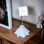 Lunar Design Maya Piramidi Notluk / Not Tutacağı - Açık Gri