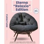 Lunare Maison Collection | Modern & Zarif Tekli Koltuk Berjer | Rahat Dinlenme Koltuğu - Füme