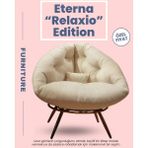 Lunare Maison Collection | Modern & Zarif Tekli Koltuk Berjer | Rahat Dinlenme Koltuğu - Krem