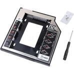 Lunatic 1647 9,5mm 2,5" SSD HDD Sabit Disk Sürücü Sata 3 Çerçeve SSD/SATA Harddisk Yuvas Bu Cihaz DVD Yerine