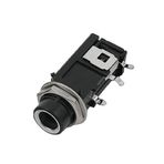 LUNATİC 2230 6.3 MM GİTAR JACK MONO YATAY ŞASE (2230 Siyahh)