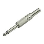 LUNATİC 22709 6.3 MM MONO METAL GİTAR JACK (22709 Gümüş)