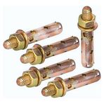 Lunatic 2882 GÖMLEKLİ 8X55 ÇELİK DÜBEL (100'LÜ POŞET)(100'lü Çelik)