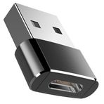 Lunatic 2944 USB 3.0 To Type-C Şarj Data Çevirici Dönüştürücü Adaptör - Dişi USB'den Type-C Soketine Çevirir - İki Ucu Type-C Olan Kablo İle Standart USB Üzerinden Şarj Edilir (3)