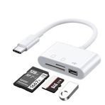 Lunatic 3252 Usb Type C To Sd Microsd Tf Kart Okuyucu Usb 3in1 Çevirici Dönüştürücü Adaptör