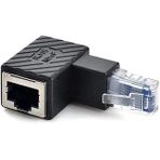 Lunatic 3752 Rj45 Dişi Erkek 90 Derece Cat İnternet Ethernet Kablo Uç Çevirici Adaptör Dişi Erkek Rj45 Cat5 Cat6 Cat7 uyumlu 90 derece çevirici dönüştürücü adaptör.
