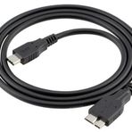 Lunatic 4252 Usb Type C To Micro Usb 3.0 Taşınabilir Hard Disk Kablosu USB 3.1 veya 3.0 Micro-B bağlantı noktalı harici sabit sürücüye, tablete ve akıllı telefona dosya aktarım sağlar (2 Metre)