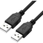 Lunatic 4652 0.3 Metre İki Ucu Erkek Usb Uzatma Kablosu 1 Metre Uzatıcı İki Ucu Erkek Parazit önleyici filtre 12Mbps ileetişim hızı 2xAWG24 2xAWG28 (0.30 METRE)