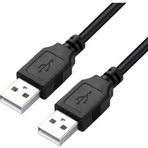 Lunatic 4852 1 Metre İki Ucu Erkek Usb Uzatma Kablosu 1 Metre Uzatıcı İki Ucu Erkek Parazit önleyici filtre 12Mbps ileetişim hızı 2xAWG24 2xAWG28