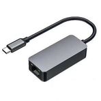 Lunatic 5247 Usb Type C To Ethernet 2500Mbps 2.5G İnternet Çevirici Dönüştürücü Adaptör yüksek hızlı Ethernet, geriye dönük uyumluluk, gigabit ve gigabit Ethernet ile aşağı doğru uyumluluk hızı ile