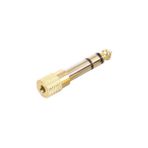 Lunatic 5844 6.3 mm Erkek To 3.5 mm Dişi Çevirici Dönüştürücü Jack Adaptörü - Gold