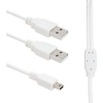 Lunatic 7545 Mini USB To USB Data Şarj Kablosu 1.5 Metre Bağımsız Tak&çalıştır Kullanım Imkanı B-Tip Mini USB 2.0 3.8mm 28 AWG%100 Bakır - Daima Tam Performanslı
